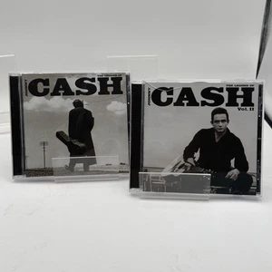 2FER The Legend of Johnny Cash 1 & 2 by Johnny Cash 2CD EXCELLENT & EXCELLENT - Picture 1 of 7