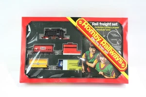 Hornby Railways Rail Freight Set OO Gauge Model Train Tank Loco 245 Boxed - Picture 1 of 6