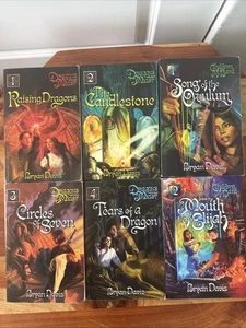 Dragons in Our Midst 1-4 + Children of the Bard 1 & 2 books by Bryan Davis - Foto 1 di 9