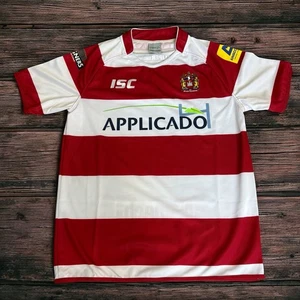 Maglia Rugby Wigan Warriors 2013 Home Rugby ISC Uomo Taglia Media - Foto 1 di 4