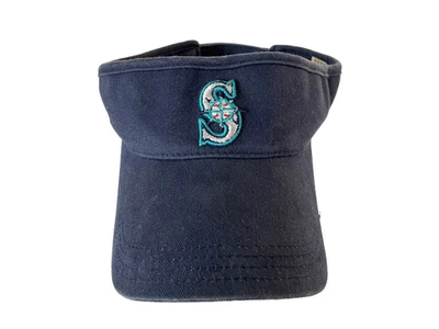 De colección y2k SEATTLE MARINERS Equipo Azul MLB VISERA DE BÉISBOL Sombrero de Golf Fan Sol Gimnasio Gorra Foto 1 de 4