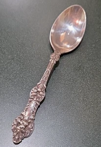 Alvin Sterling Silver Spoon Old Orange Blossom 6 7/8" 28.12g Scrap Weight - Picture 1 of 12