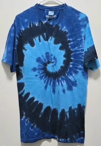 KOLOA SURF COMPANY Blue Tie Dye Swirl Mens Large Tee NEW NWOT - Picture 1 of 4