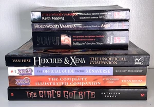 7 Buffy The Vampire Slayer Angel Hercules & Xena Paperback Book Bundle - Imagen 1 de 14
