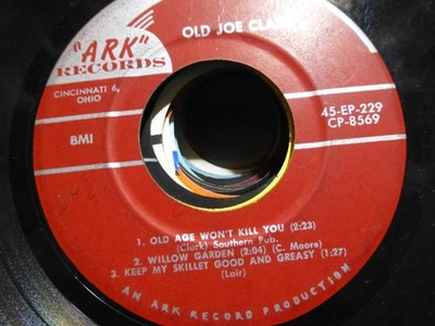 RENFRO'S OLD JOE CLARK 6 SONG EP. COUNTRY BLUEGRASS ARK RECORDS  VG.  45 - Image 1 of 2