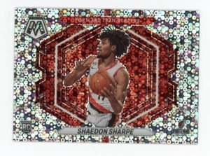 2022-23 Panini Mosaik #213 SHAEDON SHARPE Rookie Karte RC FOTO VARIATION SILBER - Bild 1 von 2