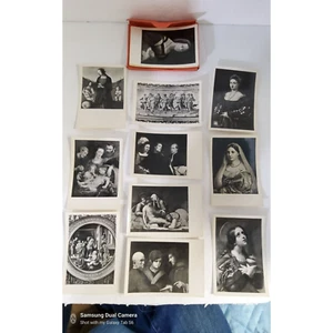 Vintage 1960's Galleria Pitti Art Museum Monochrome Photographs - Picture 1 of 3