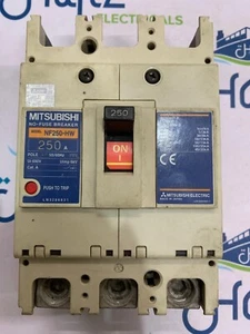 Mitsubishi NF250-HW 250A 3 Pole No-Fuse Circuit Breaker FREE FAST SHIPPING - Picture 1 of 7