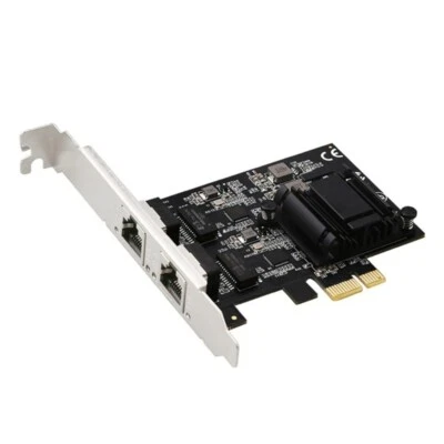 2.5Gbps Gigabit PCIe Ethernet Networking Card RTL8125B Chip PCIE X1 to RJ45 LAN - Bild 1 von 4