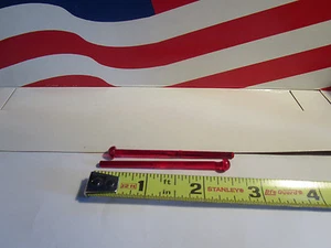 LEGO STAR WARS,CITY (2) SPRING SHOOTER DART/MISSILE SHOOTING DART TRANS RED - Picture 1 of 2