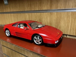 BURAGO 1/18 3039 FERRARI 348TB 1989 RED - Picture 1 of 21