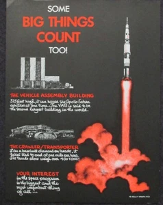 KELLY FREAS APOLLO SPACE PROGRAM PRINT BIG THINGS - Bild 1 von 1
