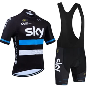 Completo Ciclismo SKY abbigliamento tuta divisa Gel divisa bici - Foto 1 di 9