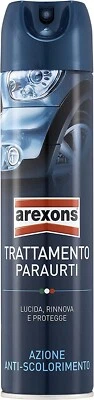 Polish Trattamento Paraurti AREXONS lucida protegge rinnova auto moto da 400 ml.