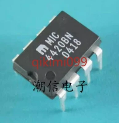 5 PCS NEW Power management chip MIC4420BN 【 DIP-8 】 - Image 1 of 2