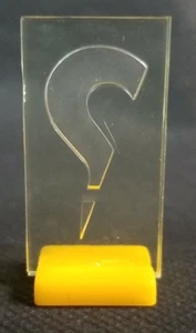 Clue Harry Potter Game Replacement Parts Mover Token Yellow Set Used Pawn Token - Picture 1 of 2