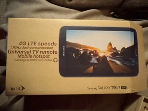 Samsung Galaxy Tab 3 SM-T217S (Sprint) 8GB Black Android Tablet - Picture 1 of 9