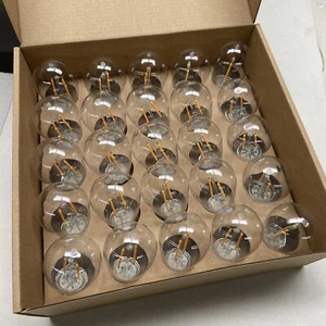 25-pack Christmas Shatterproof Bulbs no string LED-S14-FILA-WW - Picture 1 of 5