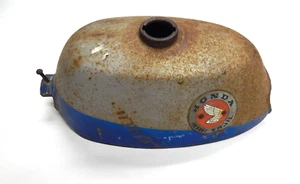HONDA Z50A Z50 MINI TRAIL MONKEY BIKE 68 69 GAS FUEL TANK WITH BADGES - Picture 1 of 6
