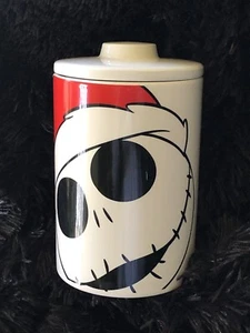 Pesadilla antes de Navidad Jack Skellington 8"" frasco de galletas navideñas - Imagen 1 de 5