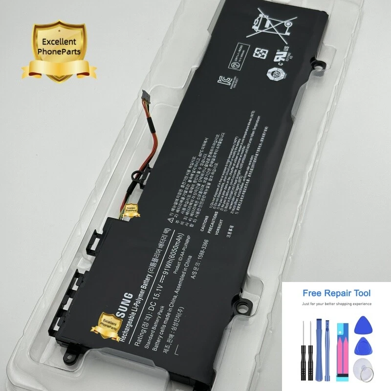 Internal Battery For SAMSUNG AA-PLVN8NP SAMSUNG ATIV Book 8 SAMSUNG NP880Z5E - Bild 1 von 4