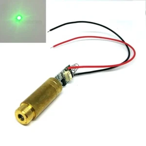 Industrial Brass 532nm 10~200mw Green Laser Diode Dot Module W/ Driver Board Out - Picture 1 of 4