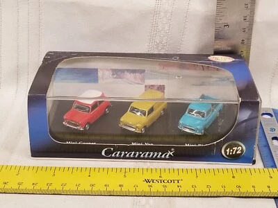 Cararama  3 piece Mini Cooper Van Pick up Truck 713pnd 713 - Image 1 of 4
