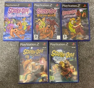 Scooby-Doo Bundle All Five Games That Were Released For The Playstation 2 PS2 - Picture 1 of 4