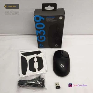 LOGITECH G309 LIGHTSPEED WIRELESS BLUETOOTH GAMING MOUSE BLACK - Picture 1 of 6