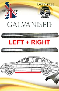 FOR JAGUAR S-TYPE 99-08 SILL REPAIR BODY RUST OUTER LOWER BODY PANEL PAIR - Picture 1 of 9