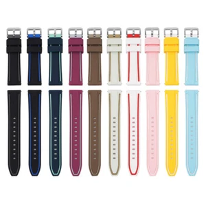 Two-tone Silicone Watch Band Strap For Huami Amazfit GTR 20/26mm GTS Bip Strato - Picture 1 of 39