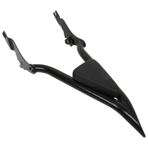 22inch Tall Backrest Sissy Bar For Touring CVO Road Glide Street Road King Black - Picture 1 of 24