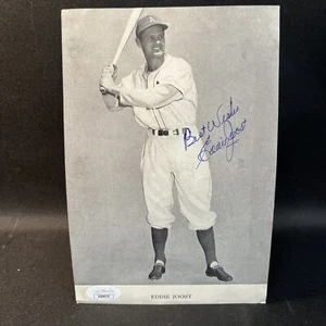 Eddie Joost signed VTG autograph picture JSA 1940 Reds WS Winner (Philly A's) - Picture 1 of 7