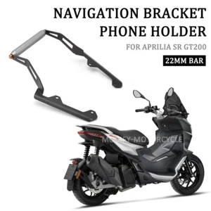 22MM GPS Mounts Phone Navigation Bracket Support For Aprilia SR GT200 2022 2023 - Picture 1 of 5