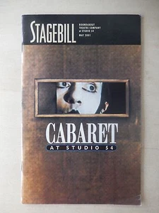 Mai 2001 - Studio 54 Theaterspielzettel - Kabarett - Gina Gershon - Matt McGrath - Bild 1 von 1