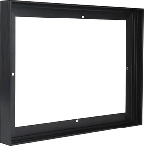 Modern Black Floater Frame for Large 24x32 Canvas Paintings - Elegant Display - Picture 1 of 3