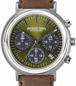 JACQUES FAREL hayfield ÖKO Solaruhr Chrongraph UVP* 159,00 EUR Ref. ORST 3004 - Bild 1 von 5