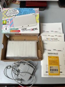 Nintendo NEW 3DS Bianco - Ottimo Stato con stylo, scatola e imballaggi originali
