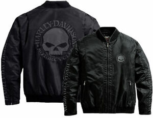 Harley-Davidson Nylon Skull Bomber Blouson Jacke Jacket 98422-09VM NEU Gr. M