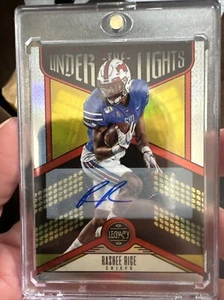 Panini Legacy 2023 - Under the Lights Silver #UL-RRI Rashee Rice (RC) - Imagen 1 de 2