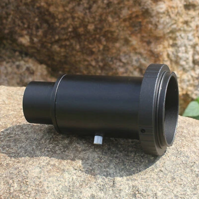 Adaptador para cámara telescópica anillo en T + adaptador de montaje para telescopio de 1,25" + tubo de extensión Foto 1 de 4