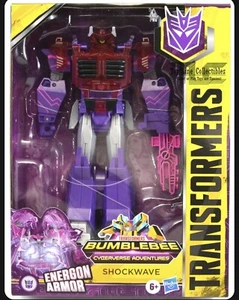 Transformers Cyberverse Adventures Shockwave Figur Energon Armor 2019 - Bild 1 von 2