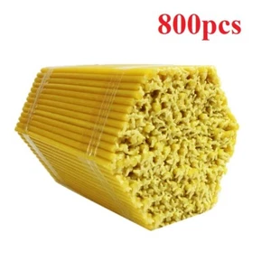 Velas de cera de abejas 800 piezas 6,98" Iglesia ortodoxa natural al por mayor 8,82 lb No 80 - Imagen 1 de 6