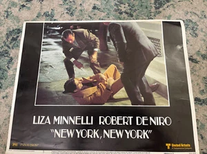 CARTA LOBBY NEW YORK ORIGINALE 8X10 #5 1977 LIZA MINELLI ROROBERT DENIRO - Foto 1 di 5