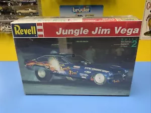Vintage Revell Jungle Jim Vega Funny Car #7356 Sealed NEW - Picture 1 of 6
