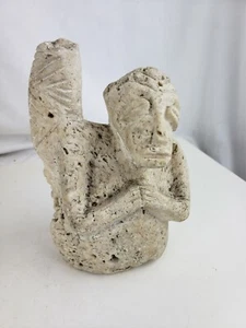 Large vintage stone carving - figurine ca. 1990s - Picture 1 of 12