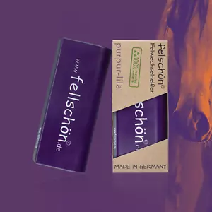 fellschön® Fellwechselhelfer purpur-lila 100% Recyclingmaterial Saisonfarbe 2023 - Bild 1 von 4