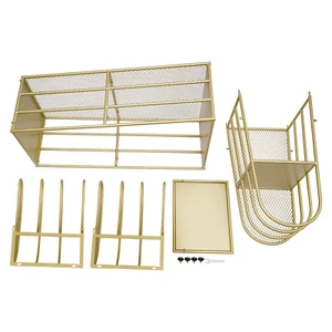 Librería organizadora de almacenamiento de cactus de 4 niveles escalera de metal estantería lindas estanterías - Imagen 1 de 15