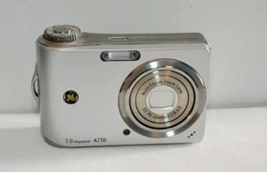 GE A730 Digital Camera With Box And Paperwork Works Pocket Purse Size - Picture 1 of 11