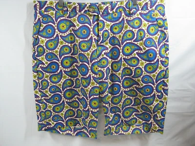 FlowGolf Flow Society Golf Men's Shorts Size 42 Colorful Wild Fun Casual Beach - Image 1 of 4